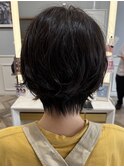 ショートボブパーマ