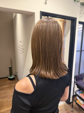 アイル(aisle) 中崎町/梅田/髪質改善/白髪ぼかし/縮毛矯正/酸性ストレート/個室