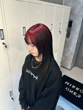 ワンズミラー 海老名店(ONE's MIRROR) ルーツカラー/レッド/ボルドー