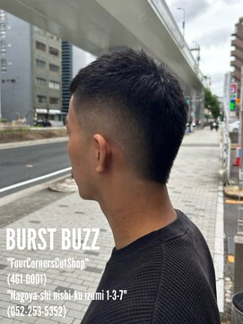 フォーコーナーズ(Four Corners) バーストフェード/スキンフェード/バーバー/刈り上げ
