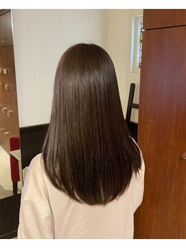 ヘアーメイクジェンテ(hair make gente) ツヤさらストレート