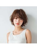 ミルクブラウン/ダークパープル/ナチュラルショート/夏/上尾