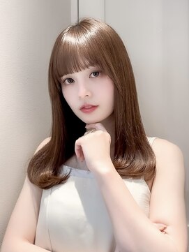 ロンドリゼル 札幌(Lond RiseL) ◯ オリーブグレー/韓国/レイヤーカット/髪質改善/縮毛矯正/札幌