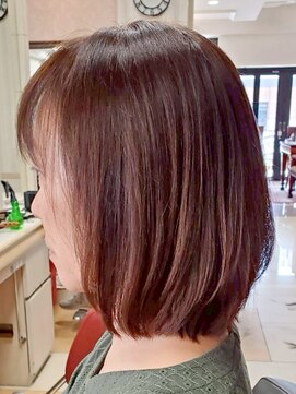 ヘアークリアー 春日部 ミセス おしゃれな大人のグレイカラー ベージュカラー