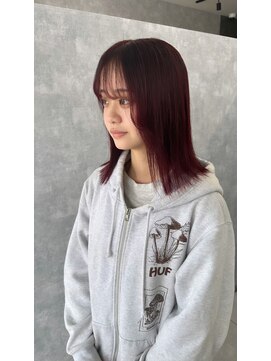 グランデ リー(GRANDE ly) レッドブラウンカラー