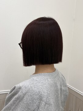 redbrown_レッドブラウン_ぱつっとボブ_bob