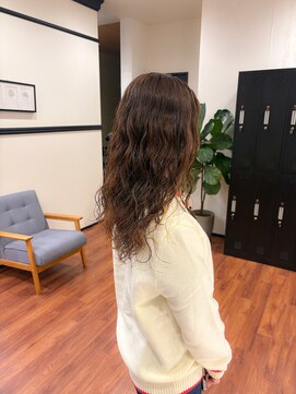 くるくるニュアンスパーマ