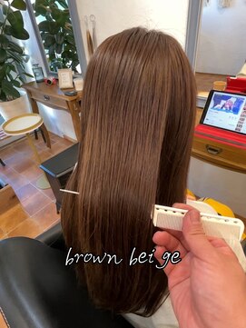 ラッフィスリール(Raffee Sourire) ブラウンベージュ