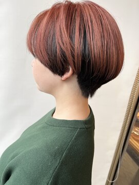 モリオフロムロンドン 原宿本店(morio from London) 【morio原宿】推しカラーマッシュショートアウターカラー