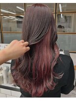 ソア 渋谷(soar)&nbsp;インナーカラー/ラベンダーピンク/春夏カラー/ブリーチ