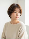 川越ショート/ボブ/白髪染め/白髪ぼかし/白髪ぼかしハイライト