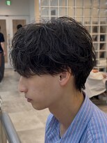 フィフスパーク(fifth PARK)&nbsp;無造作シャドウパーマのマッシュスタイル◎