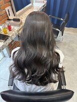 フィゼル 梅田茶屋町(fizelle)&nbsp;ダークグレージュ 髪質改善カラー
