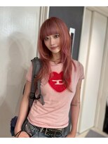 ソワンドゥブレスシエン 堀江店(soin de brace CIEN) ピンク × ハッシュレイヤー