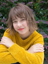 リリアン 青山(relian)&nbsp;王道の切りっぱなしぼぶ×グレージュカラー