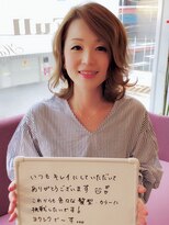 フルブライト(Full Bright)&nbsp;口コミ人気美容室心斎橋★無造作カールボブディデザインカラー