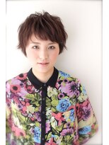 ビームズ ヘアー ブラン(Bee ms HAIR Blanc+)&nbsp;ビームズヘアー　ベリーショート　アッシュ　ふんわり　今池