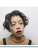 ショートボブ　×　パーマ　【ＦＩＲＳＴ】..