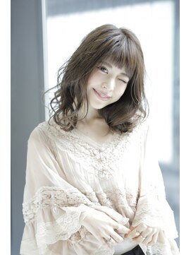 アフロディーテ ギンザ 秋葉原店(APHRODITE GINZA) 前髪/マチルダボブ/ピンクベージュ/インナーグレージュ/秋葉原