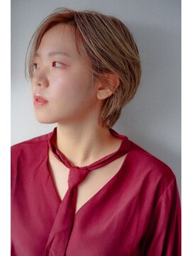 ヘアメイク エイト キリシマ(hair make No.8 kirishima) 《hair make No.8・中村》センターパートショート