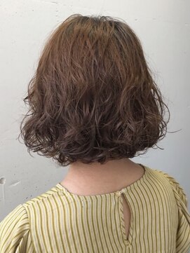 シュリット(schritt) 肩上 エアリーボブパーマ  エジリ