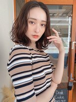 ルービック 梅田茶屋町(Rubik)&nbsp;韓国風ロブ＿くびれセンターパート