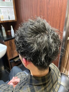 ヒロギンザ 青山店(HIRO GINZA) ツイスパマッシュスタイル