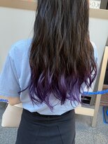 リブロ(liblo)&nbsp;ラベンダーパープル／裾カラー