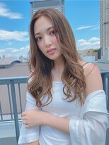 ルービック(Rubik's)&nbsp;小顔カットニュアンスカール/透明感ベージュ