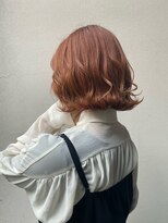 ベンチ(bench)&nbsp;オレンジブラウン/ブリーチカラー/ボブ/髪質改善トリートメント