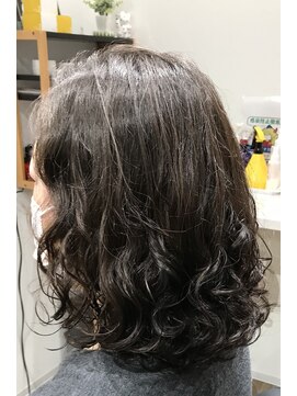 粧 髪質改善パーマ＋ヘッドスパ＋マイクロバブル