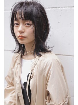 ソイリウム 下北沢(soi rium) シースルーバングのボブスタイル【soi下北沢】