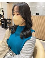 ロンドプロフィール 浦和(Lond profil)&nbsp;韓国顔まわりシースルー前髪暗髪透明感カラー【浦和】