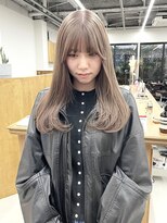 スワッグ(Swag) milk tea  graige/ブリーチ１回～