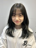リアン 新城店(Rian) 大人美人アッシュオリーブショコラアッシュ韓国ヘアモテ髪