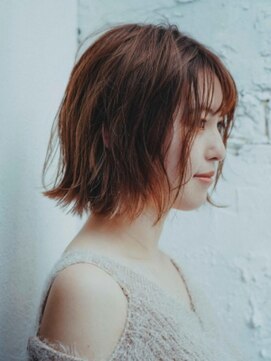 アンシェリ バイ フラミューム 戸塚店(Ancheri by flammeum) 外はねミディアムスタイル