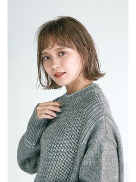 アンバー 池袋(amber) 切りっぱなしボブ/美髪/ピンクブラウン[池袋駅]