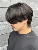 ヒュイル バイ ニアウ(Hwyl by Niau)&nbsp;メンズマッシュセンターパートスパイラルパーマニュアンスパーマ