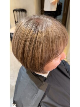 プラグ ヘアーデザイン 大名店(PLUG hair design) シルクベージュ