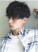 【aRietta大森】20代緩めスパイラルマッシュ×前下がりマッシュ
