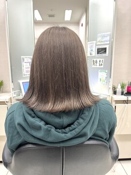 レム 長町店(L.E.M) ブリーチなしグレージュ