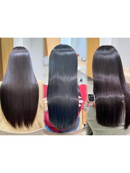 ダメージを抑え、地毛風の自然で柔らかな仕上がり＆コテで巻ける今までにない縮毛矯正［名古屋栄］