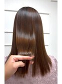 髪質改善ストレート