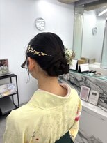 ブラウン(Brown)&nbsp;#haru 卒業式袴＆ヘアアレンジ