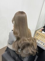 イオエ 梅田(ioe)&nbsp;ニュアンスカラー/グレージュ/ツヤ髪スタイル/髪質改善/縮毛矯正