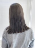 20代30代40代透明感ブリーチなしマロンベージュ春カラー