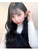 ユーフォリア 渋谷グランデ(Euphoria SHIBUYA GRANDE) ブルーブラック ブルージュ 暗髪 艶髪 黒髪 YUKI