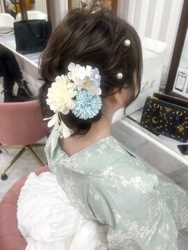 ゴート アミティ(G.O.A.T AMITY) 夏祭り/心斎橋/ヘアメ/セットサロン