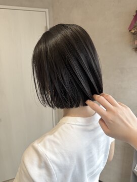 タックバイハレ たまプラーザ(takk by Hale) [takk]髪質改善縮毛矯正/チェリーブラウン/ホワイトグレージュ