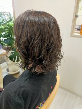 美容室 ジョイフル&well1. ウェーブミディアム